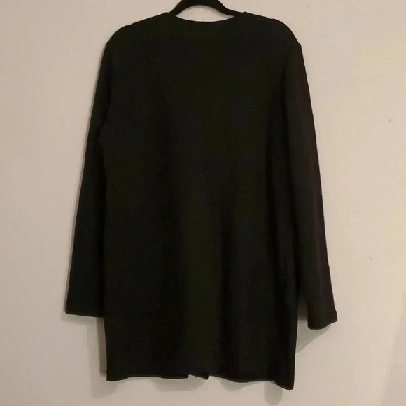 Pure Jill Women's wool blend long zip cardigan - Picture 5 of 12